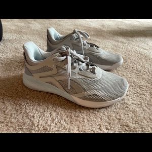 Reebok Nano X Women's Training Shoes (W size 7/ color: Pure Grey 2)